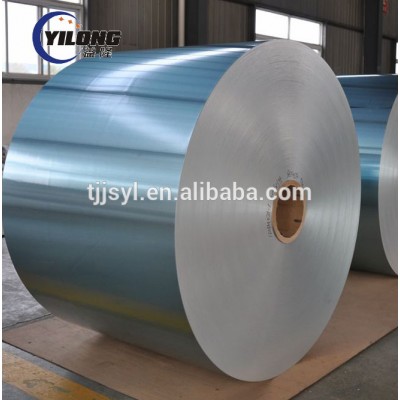 silver 7 micron aluminum foil laminating coated pe